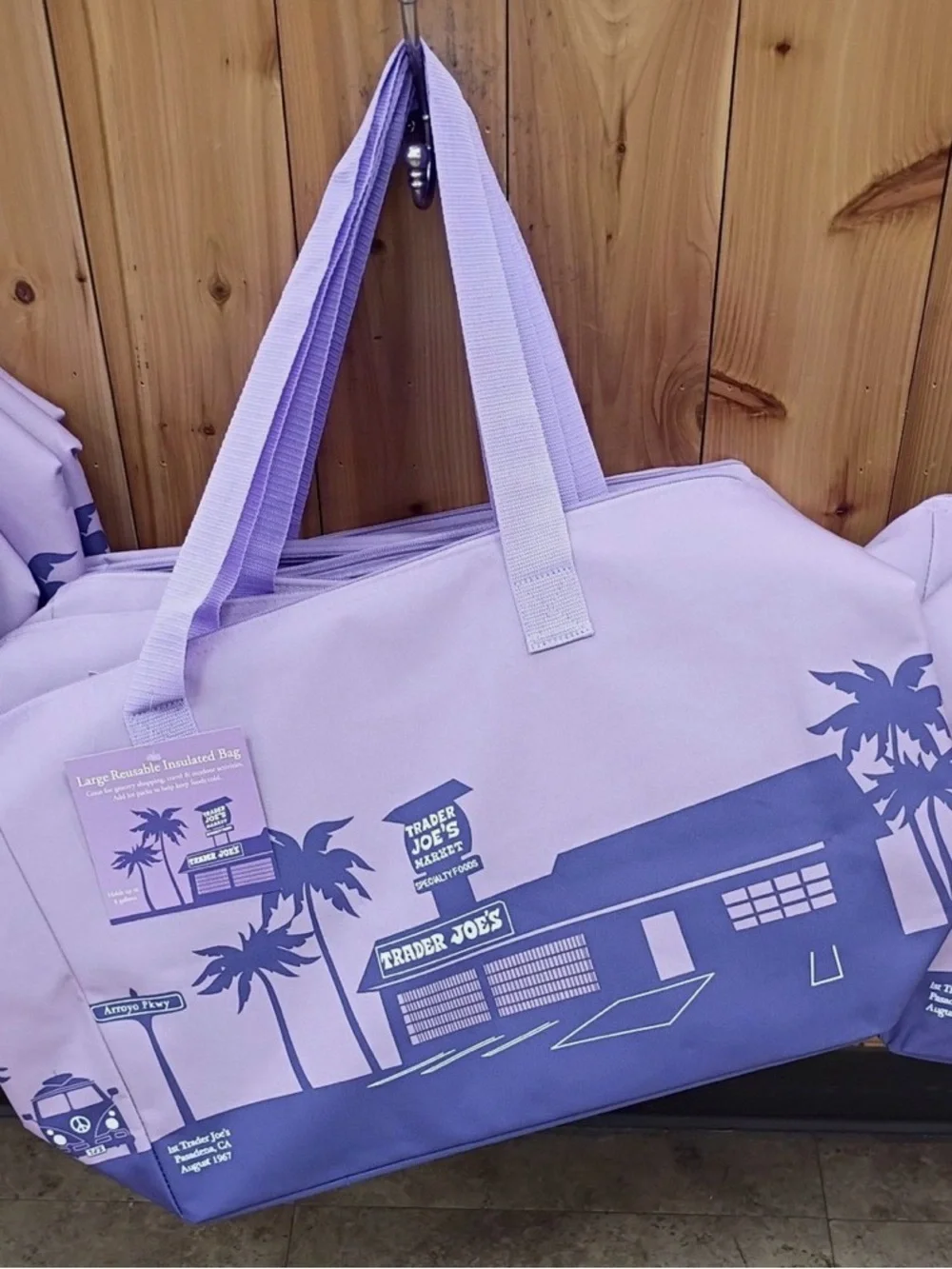 ✨NEW Lavender Insulated Tote Bag